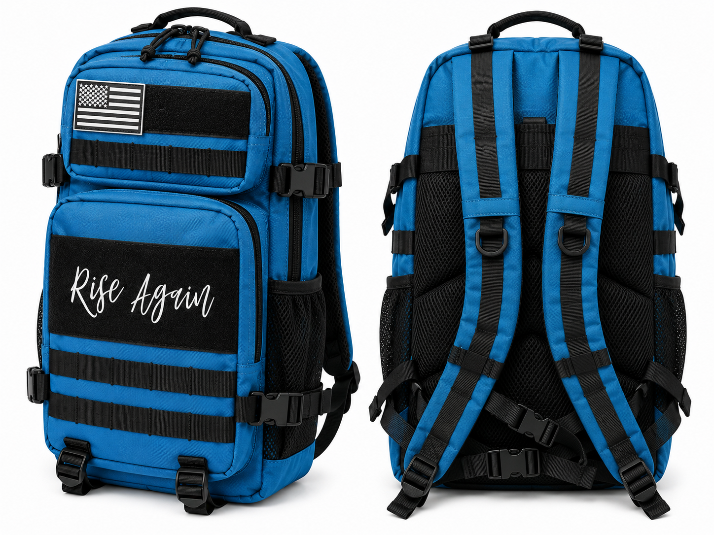 Rise Again Tactical Backpack – Recovery Blue