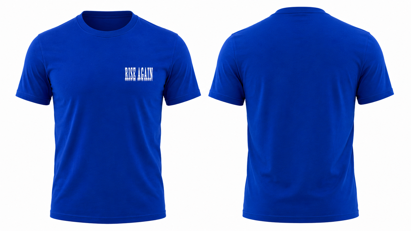 Rise Again Classic Tee – Recovery Blue